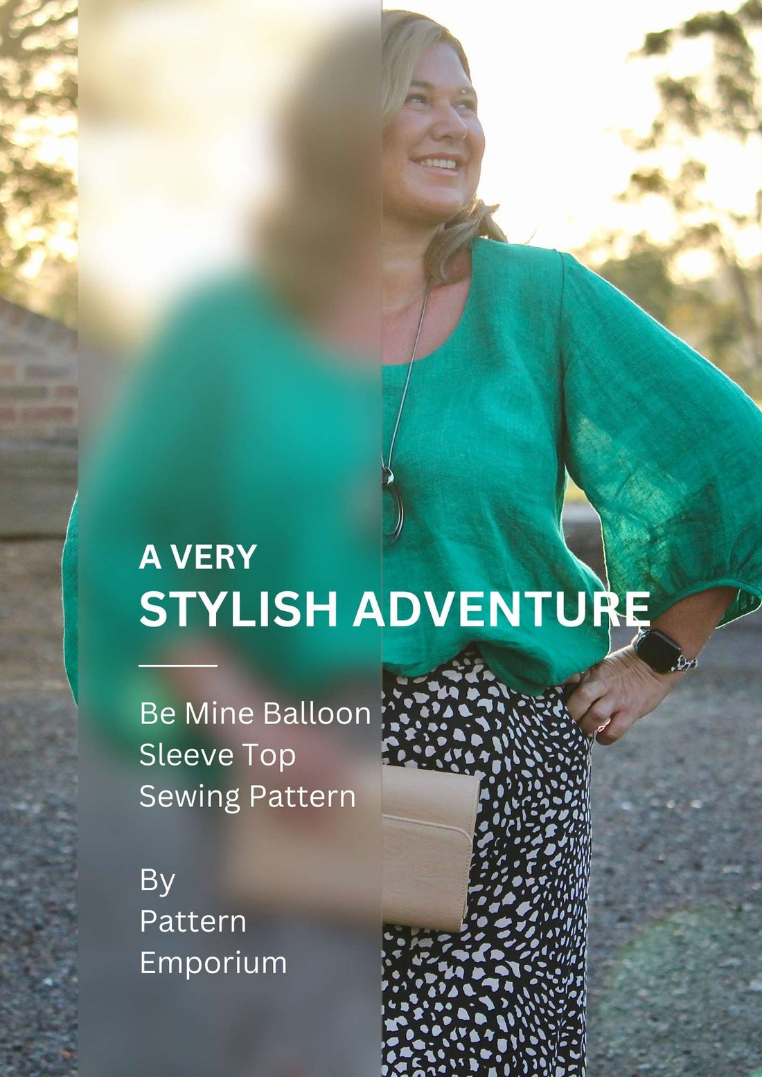 What's In The Pattern | Be Mine Balloon Sleeve Top
