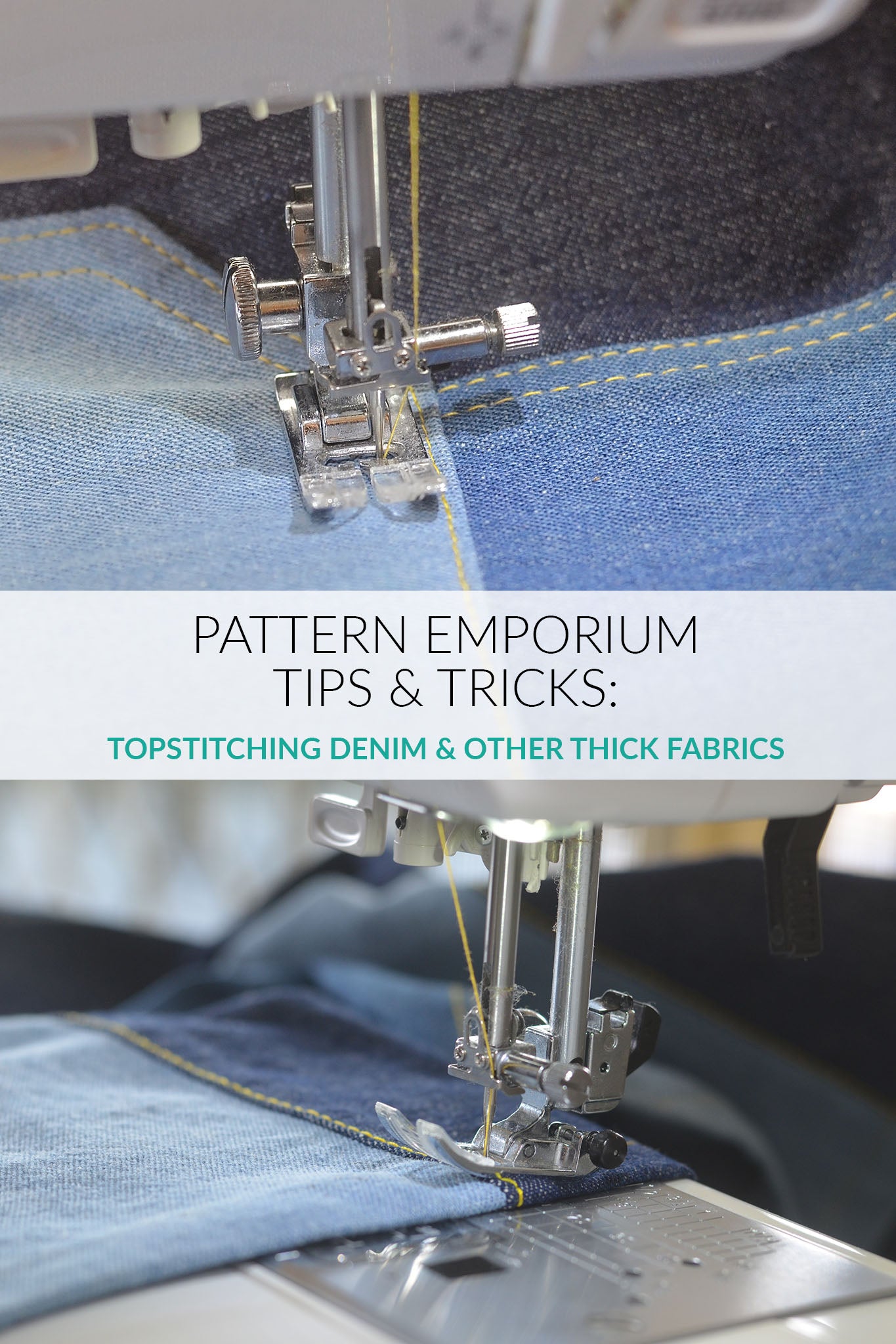 Topstitching Tips – Pattern Emporium