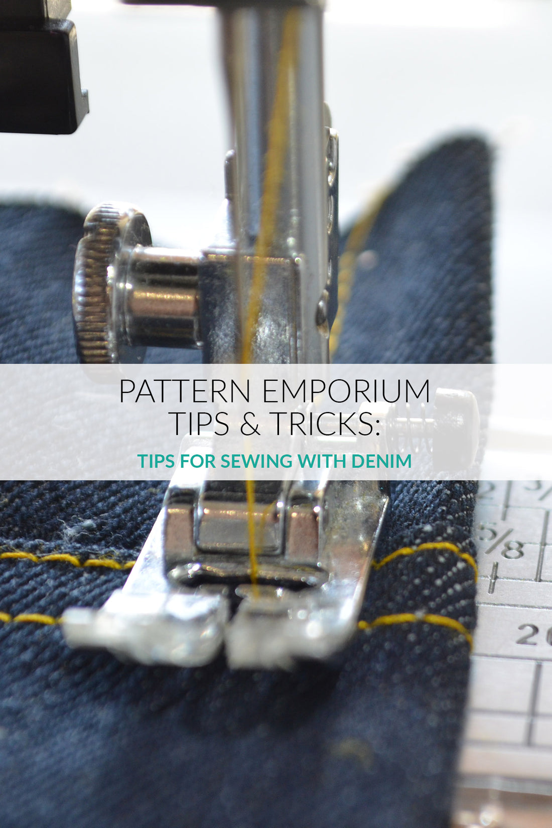 Tips for Sewing Denim