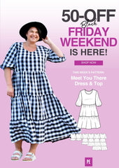 Meet You There | Tiered Dress & Top PDF Sewing Pattern