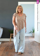All Good | Asymmetric Tee PDF Sewing Pattern