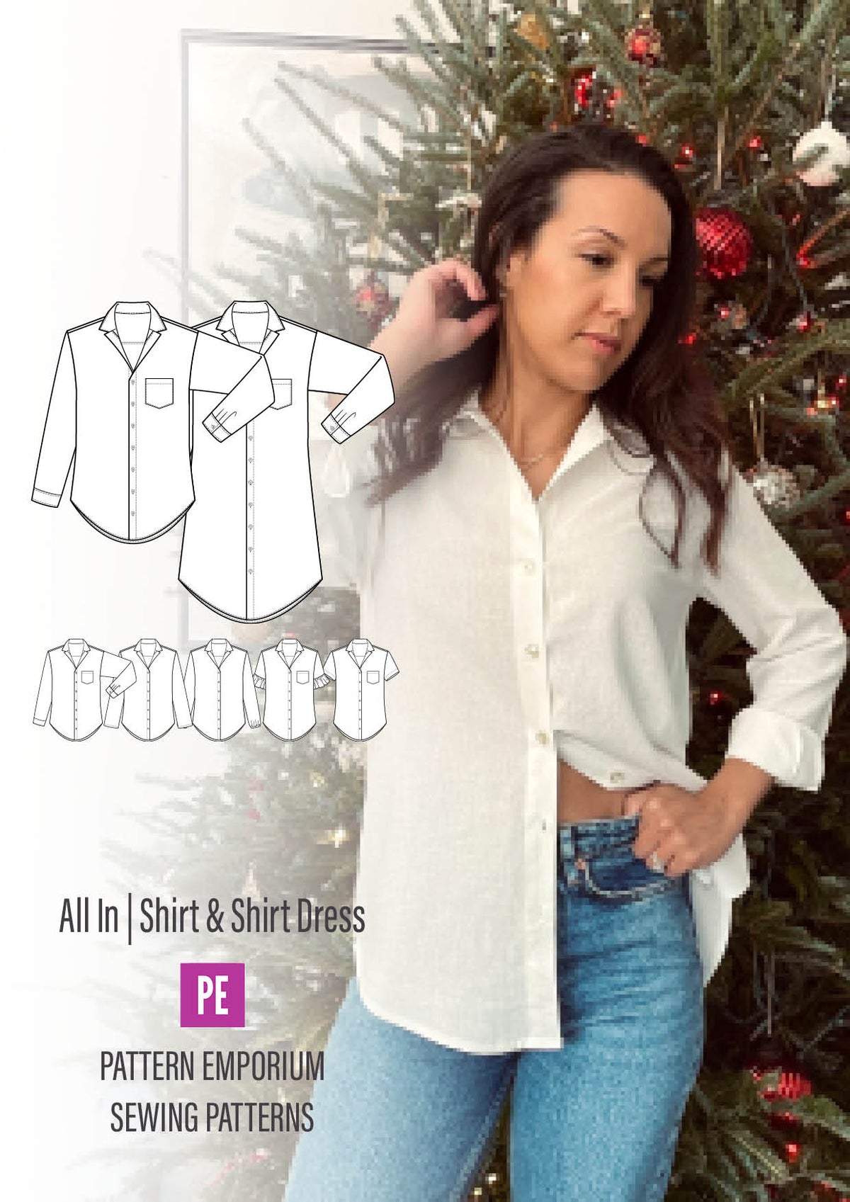 All In | Shirt & Shirt Dress Sewing Pattern