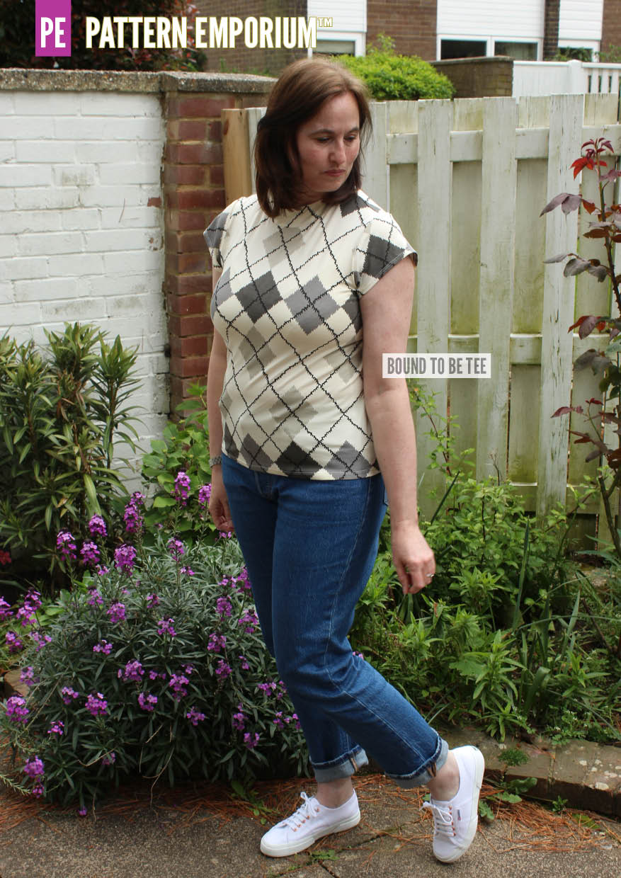 Bound To Be | Wide Binding T-Shirt Sewing Pattern