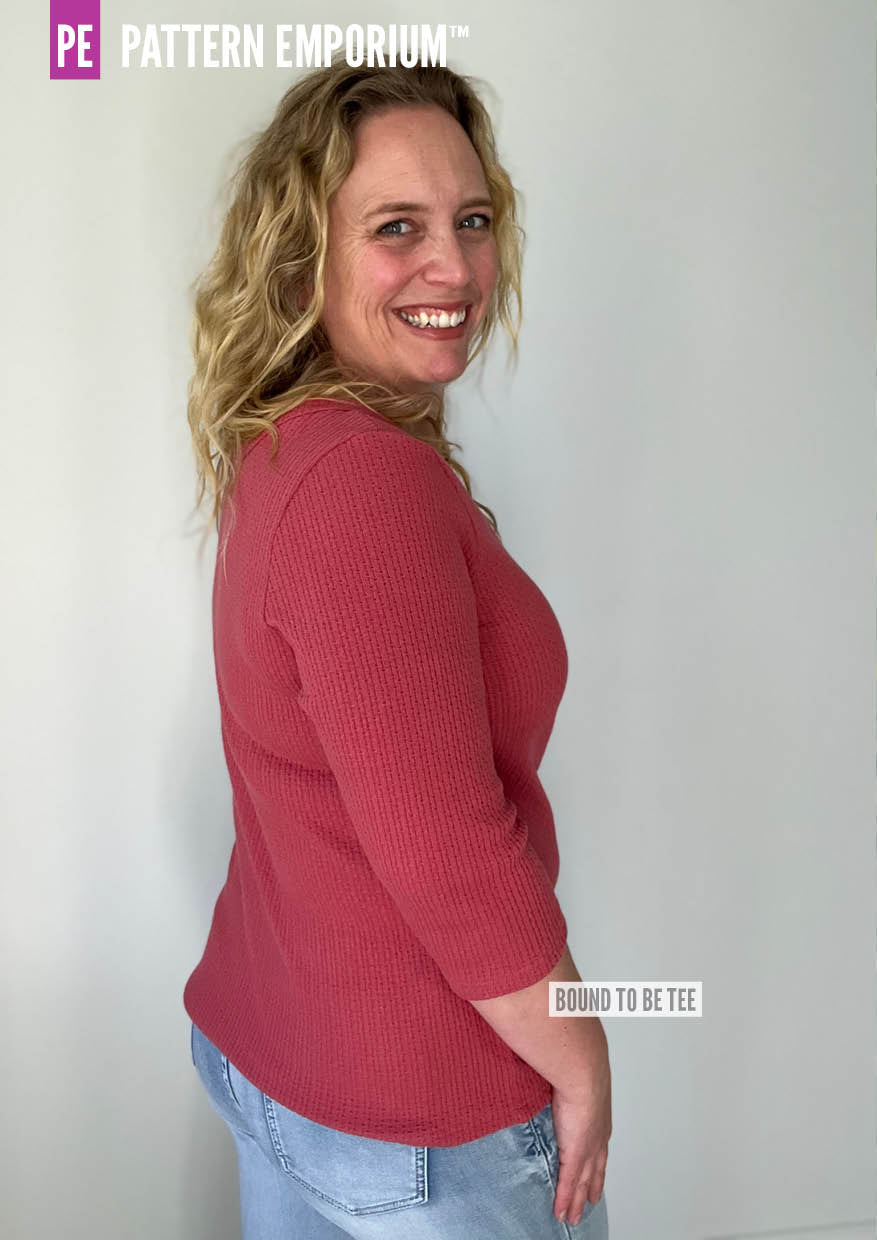 Bound To Be | Wide Binding T-Shirt Sewing Pattern