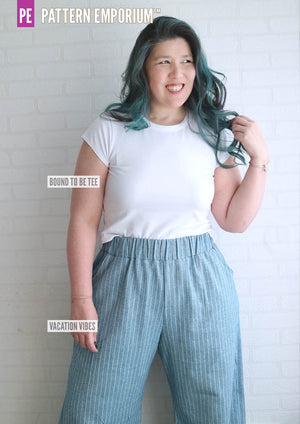 Bound To Be Tee Sewing Pattern