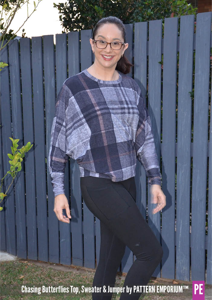 Chasing Butterflies | Batwing Top & Sweater Sewing Pattern