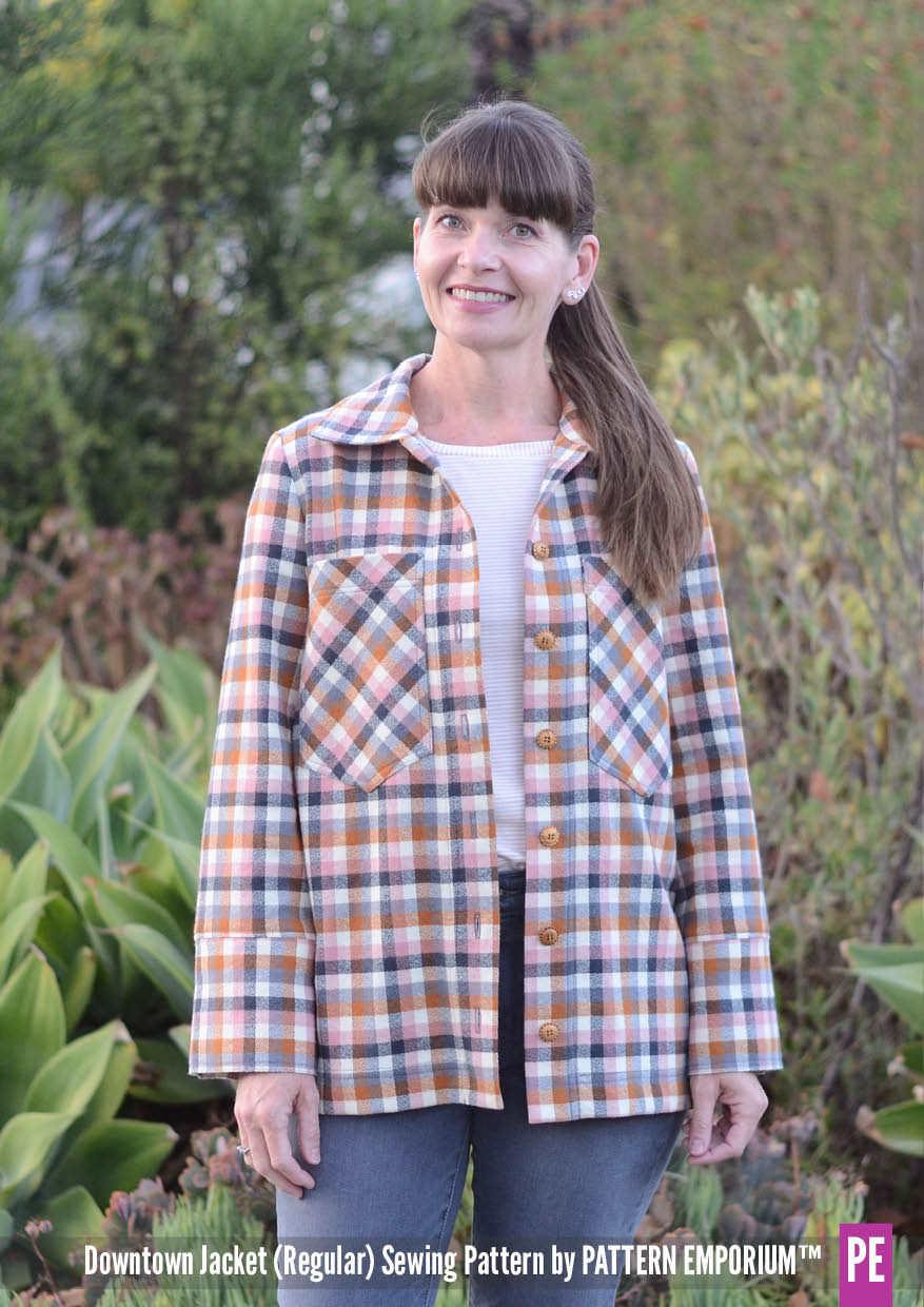 Downtown Jacket in Regular Fit | Sewing Pattern