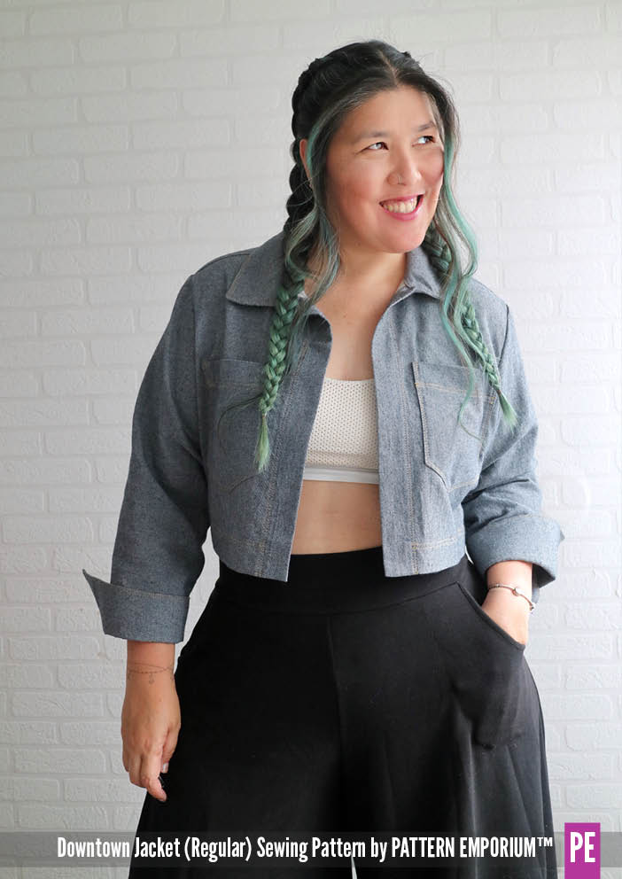 Downtown Jacket in Regular Fit | Sewing Pattern