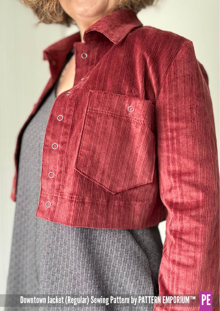 Downtown Jacket Full Pattern | Sewing Pattern