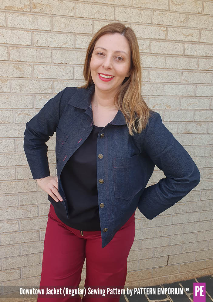 Downtown Jacket Full Pattern | Sewing Pattern