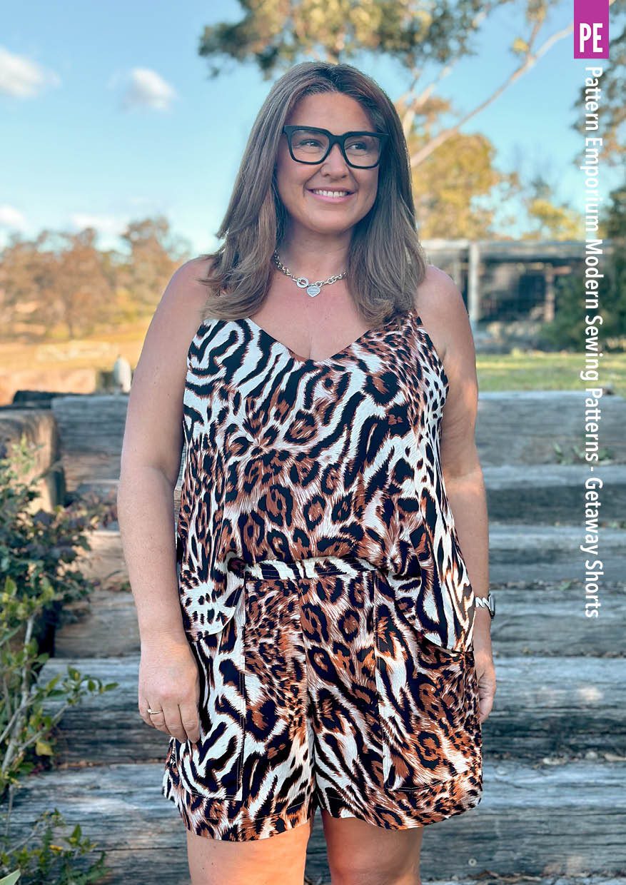 Getaway Shorts | Pull On Shorts PDF Sewing Pattern