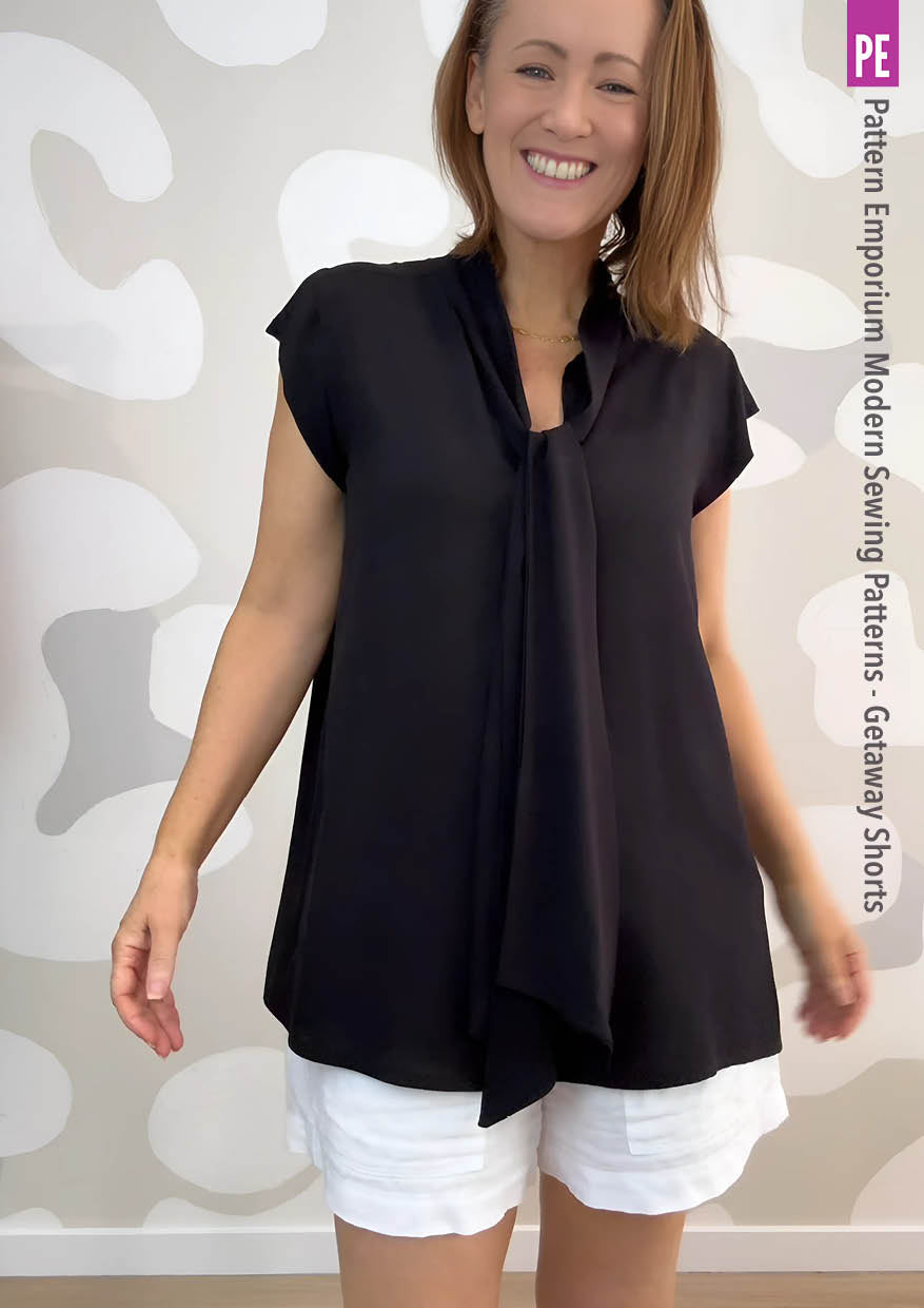 Getaway Shorts | Pull On Shorts PDF Sewing Pattern