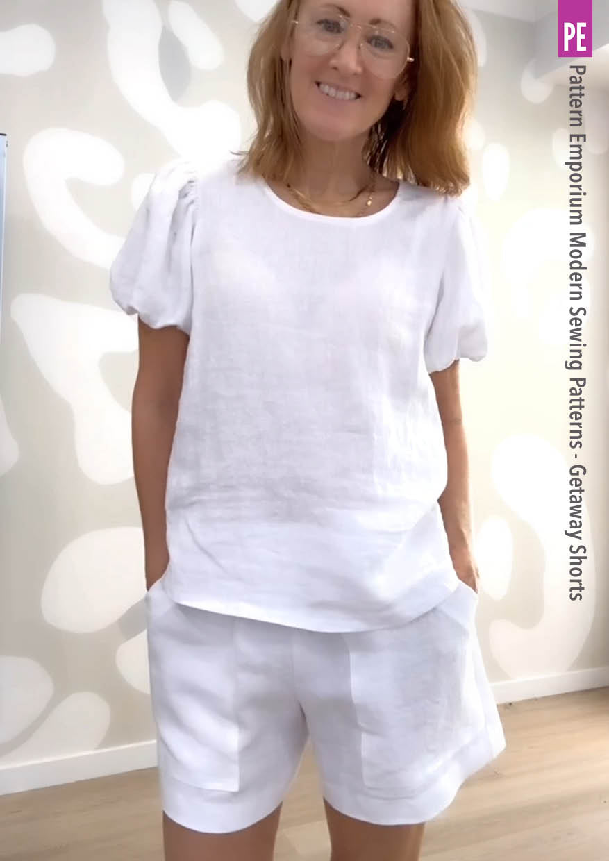 Getaway Shorts | Pull On Shorts PDF Sewing Pattern