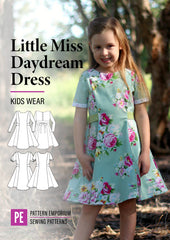 Little Miss Daydream Dress | Girls PDF Sewing Pattern