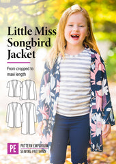 Little Miss Songbird | Duster & Cardi PDF Sewing Pattern