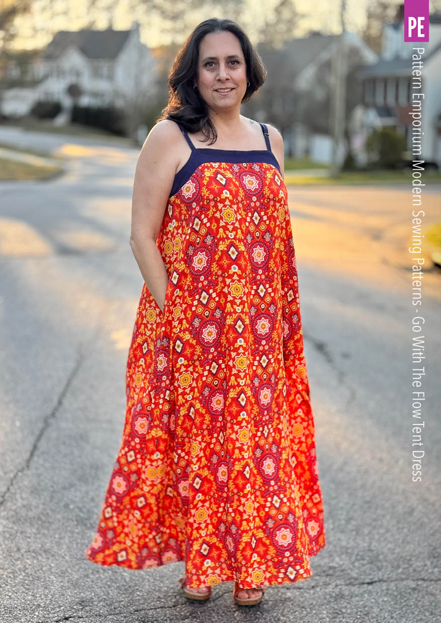 Go With The Flow Dress Sewing Pattern