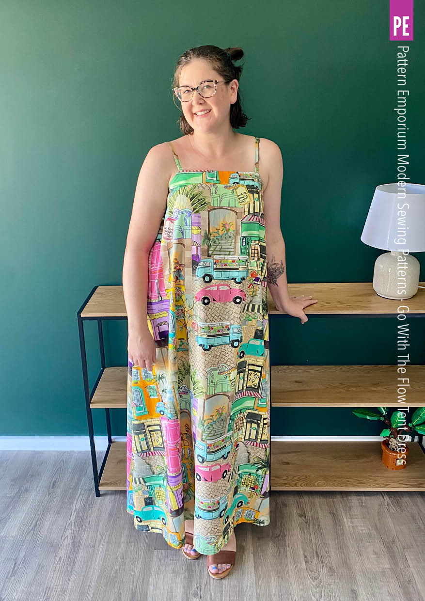 Go With The Flow Dress Sewing Pattern