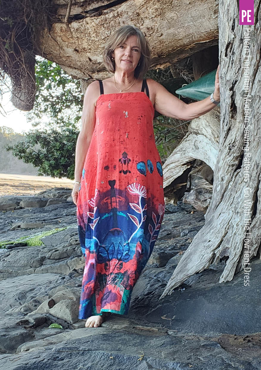 Go With The Flow Dress Sewing Pattern