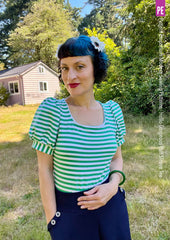 Hello Gorgeous | Puff Sleeve T-shirt Sewing Pattern