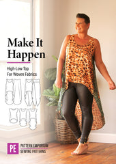 Make It Happen | Woven High-low Top PDF Sewing Pattern
