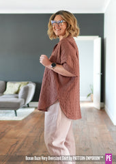 Ocean Daze | Very Oversized Shirt & Dress PDF Pattern