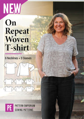 On Repeat | Woven T-shirt PDF Sewing Pattern