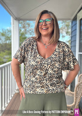 Like A Boss | Tapered Dolman Top Sewing Pattern