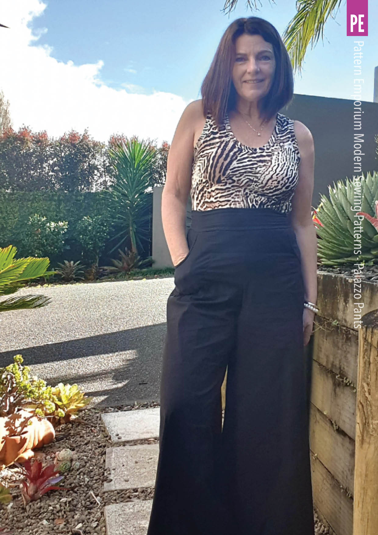 Palazzo Pants | Stretch PDF Sewing Pattern