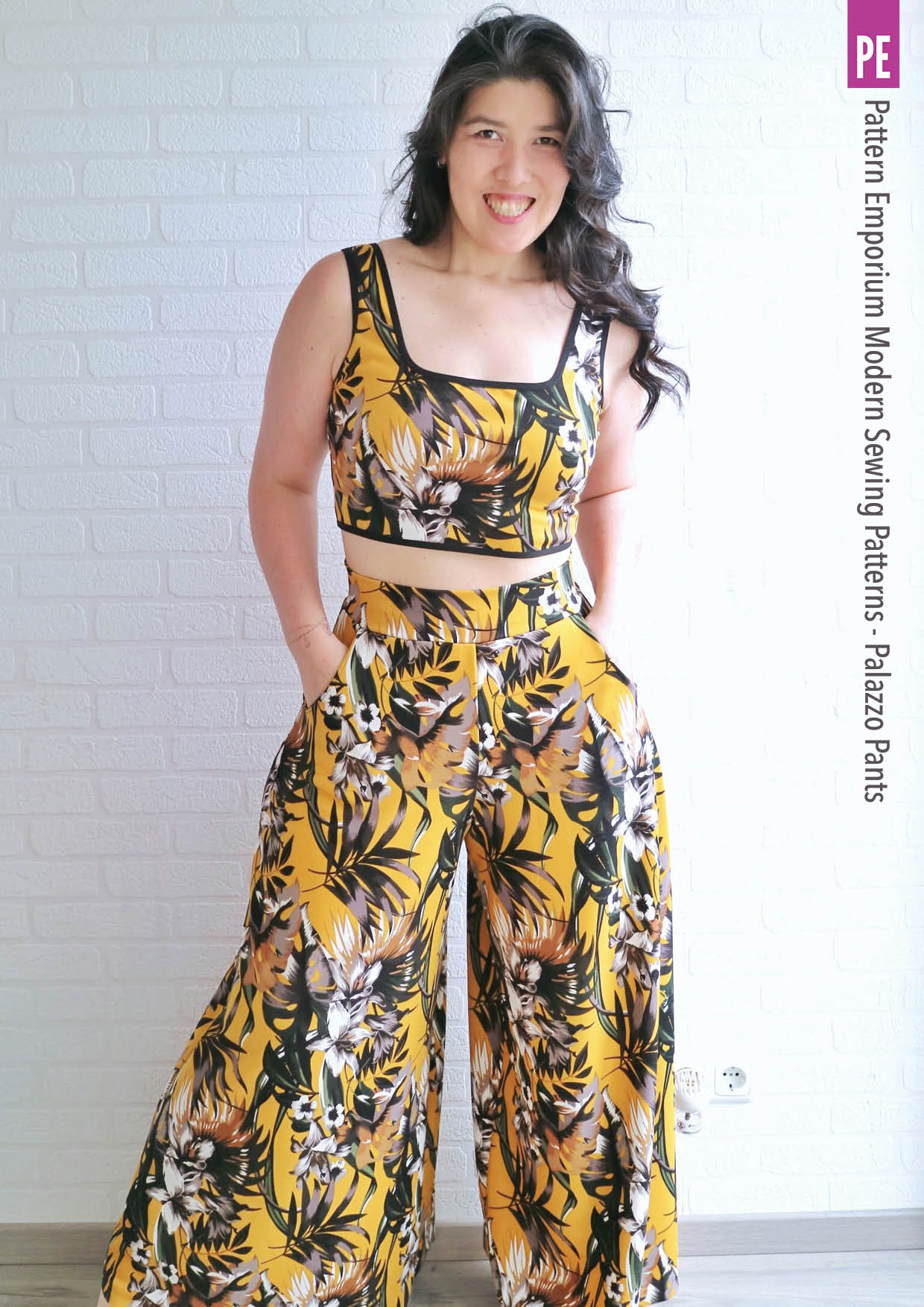 Palazzo Pants | Stretch PDF Sewing Pattern