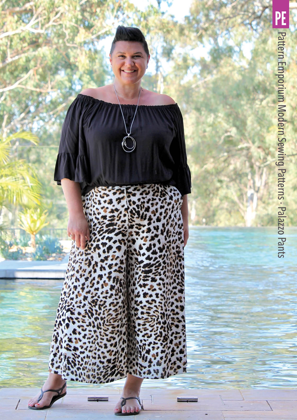 Palazzo Pants | Stretch PDF Sewing Pattern