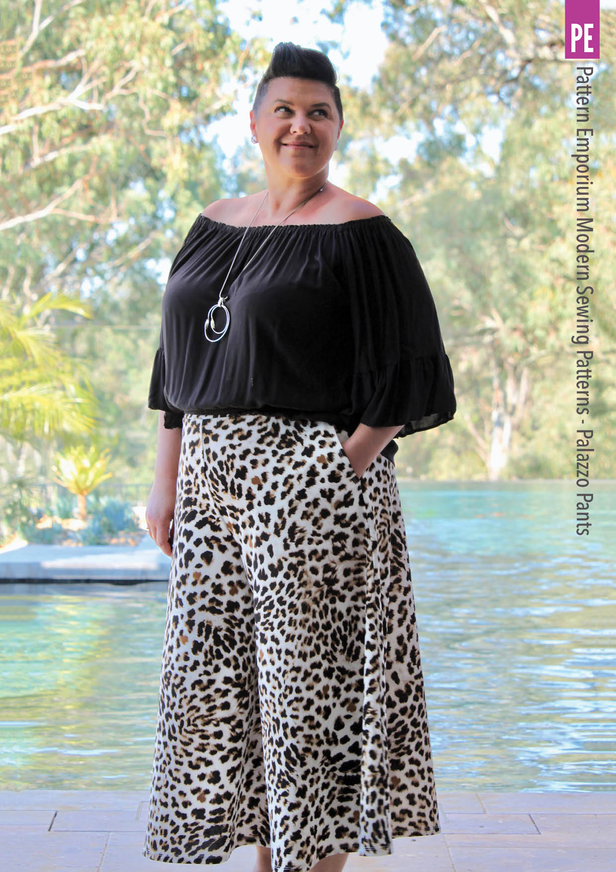 Palazzo Pants | Stretch PDF Sewing Pattern