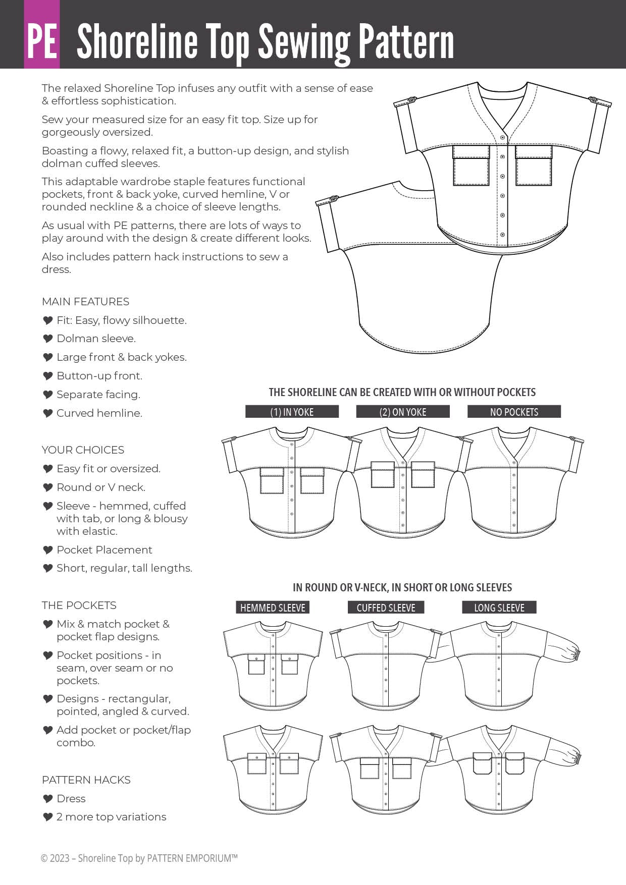 Pattern Hack: A Summer Romance - PATTERN EMPORIUM