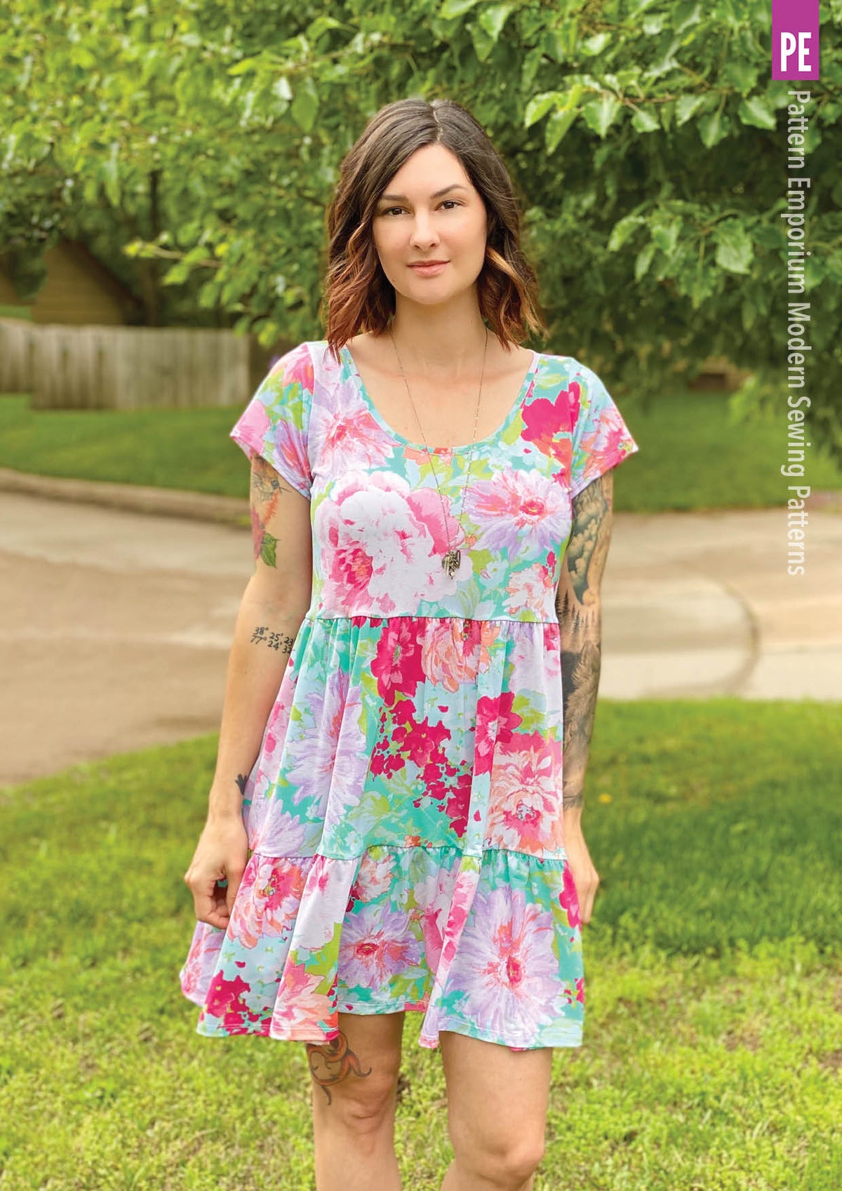 Every Day's A Weekend | Tiered Dress Sewing Pattern