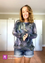 Unwind Top | Sweater & Hoodie PDF Sewing Pattern