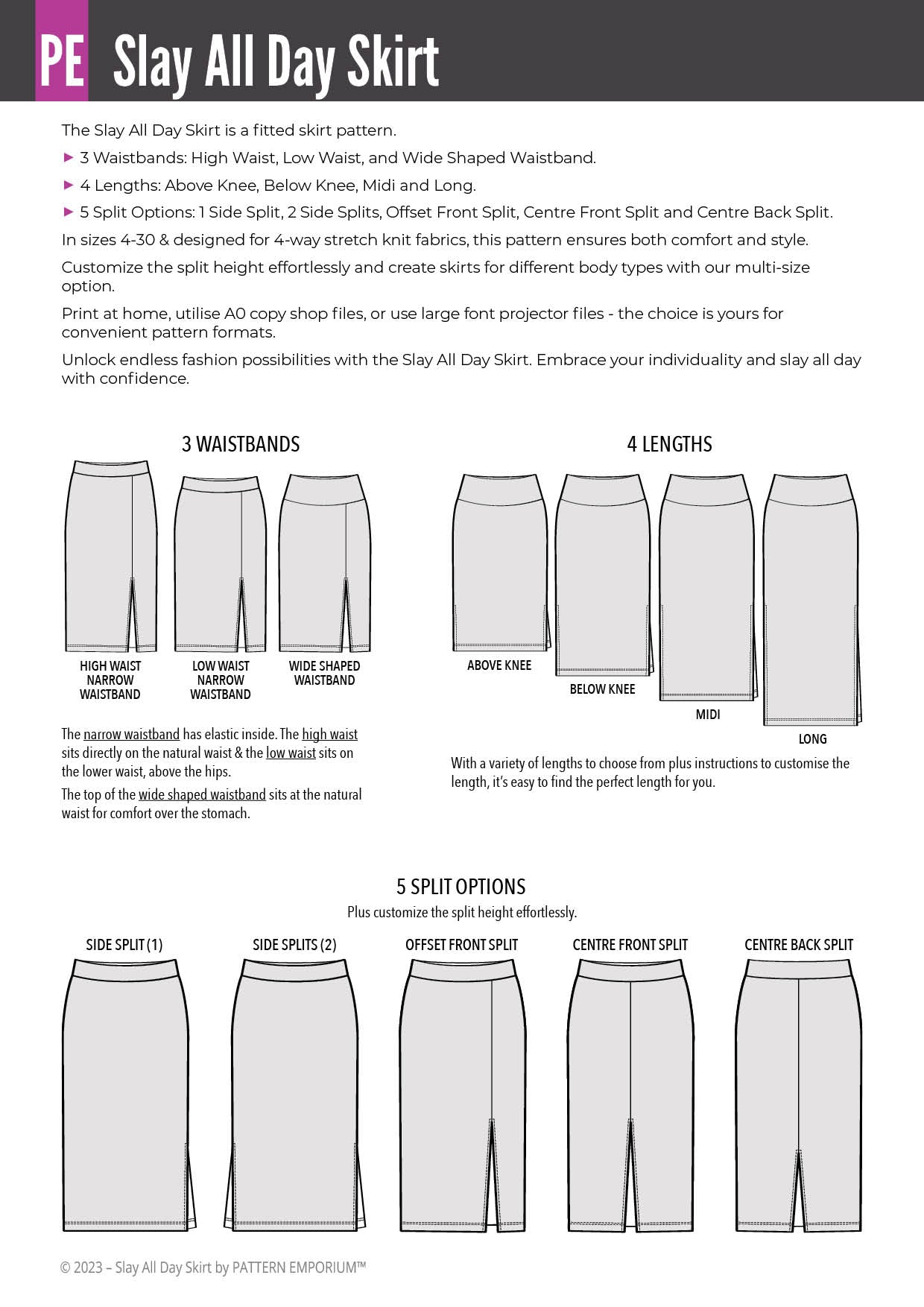 Shop New Sewing Pattern Releases Online Pattern Emporium PATTERN