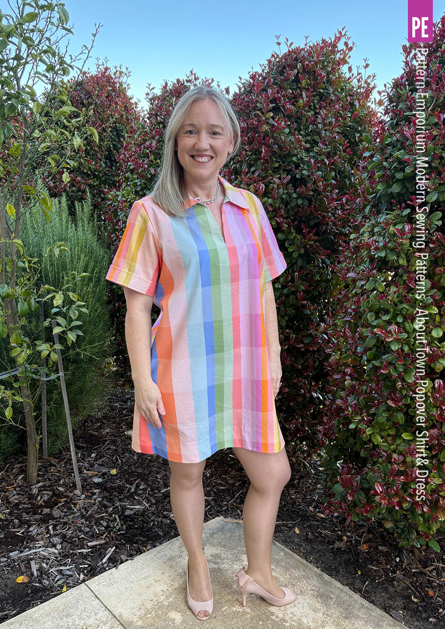 About Town | Popover Shirt & Dress PDF Sewing Pattern