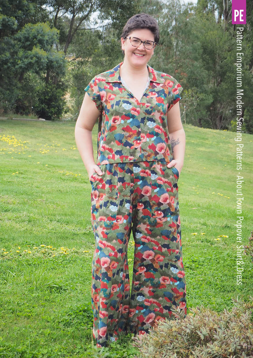 About Town | Popover Shirt & Dress PDF Sewing Pattern