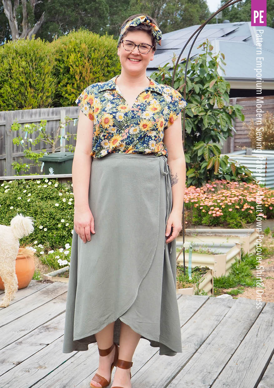 About Town | Popover Shirt & Dress PDF Sewing Pattern