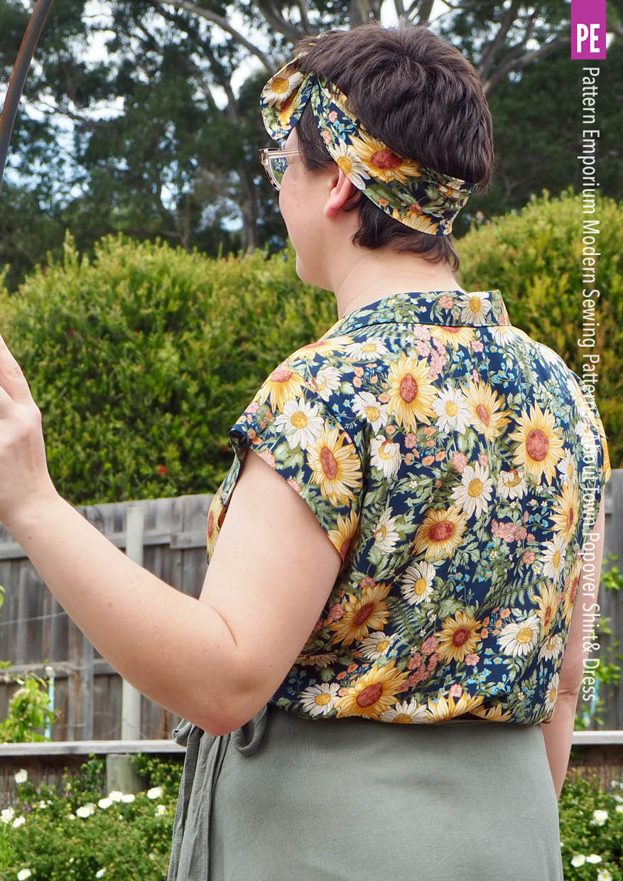 About Town | Popover Shirt & Dress PDF Sewing Pattern