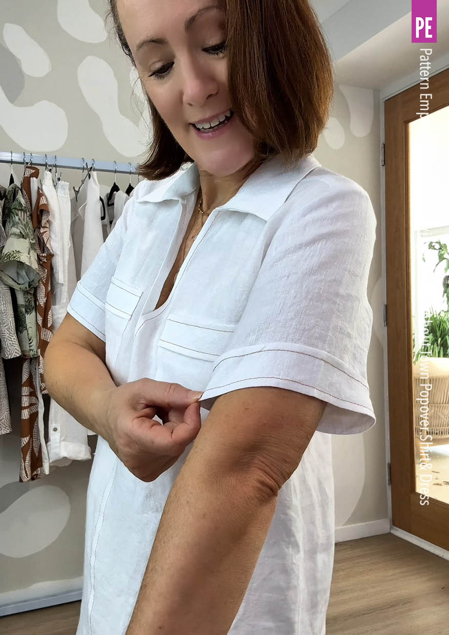 About Town | Popover Shirt & Dress PDF Sewing Pattern