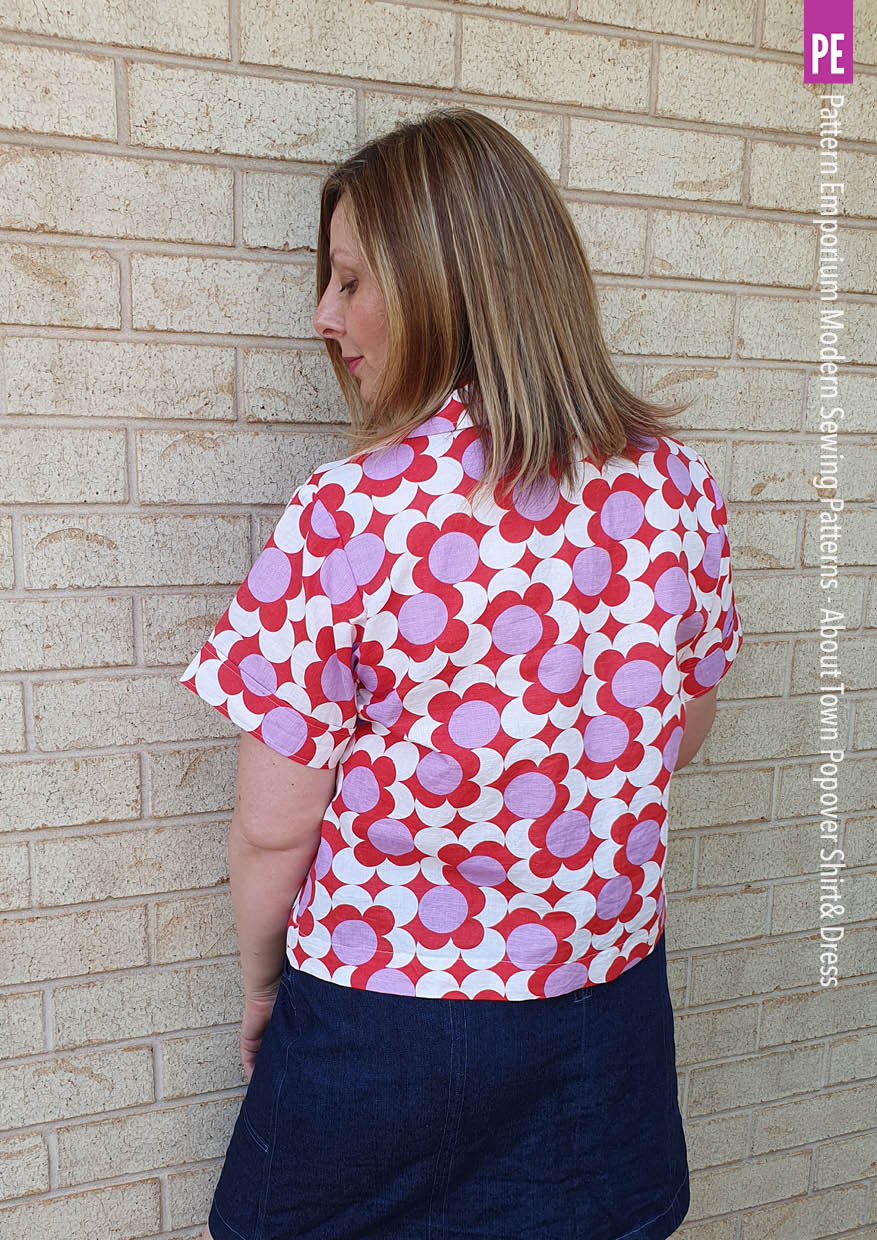 About Town | Popover Shirt & Dress PDF Sewing Pattern