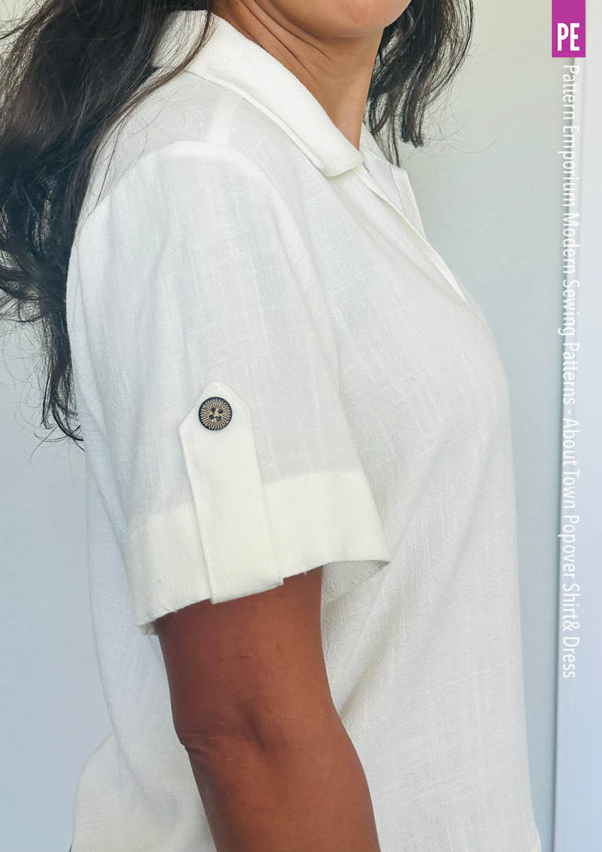 About Town | Popover Shirt & Dress PDF Sewing Pattern