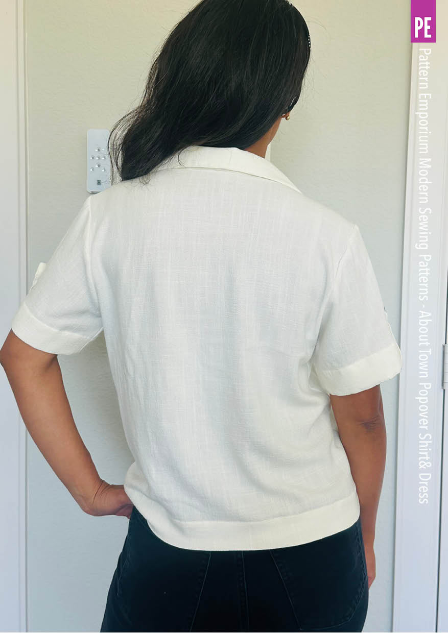 About Town | Popover Shirt & Dress PDF Sewing Pattern