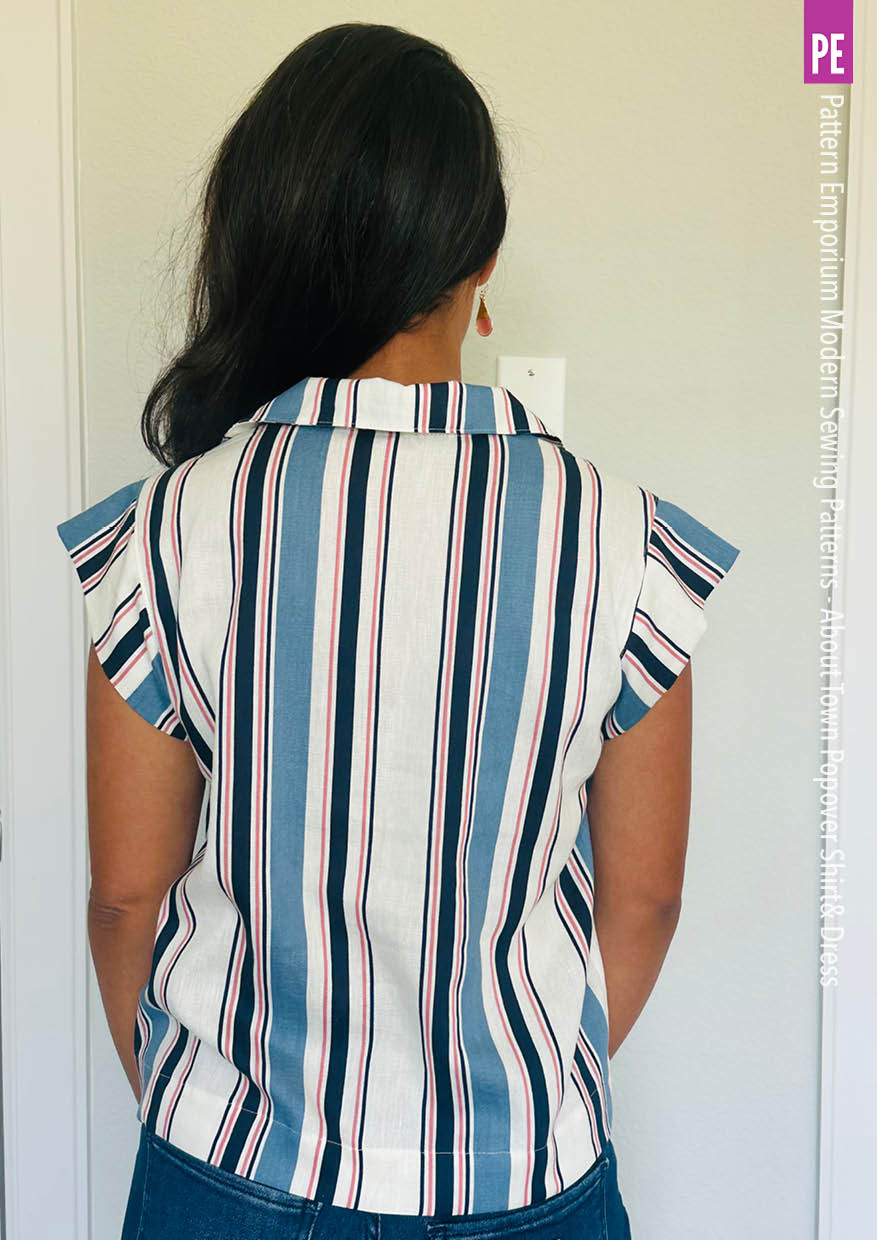About Town | Popover Shirt & Dress PDF Sewing Pattern