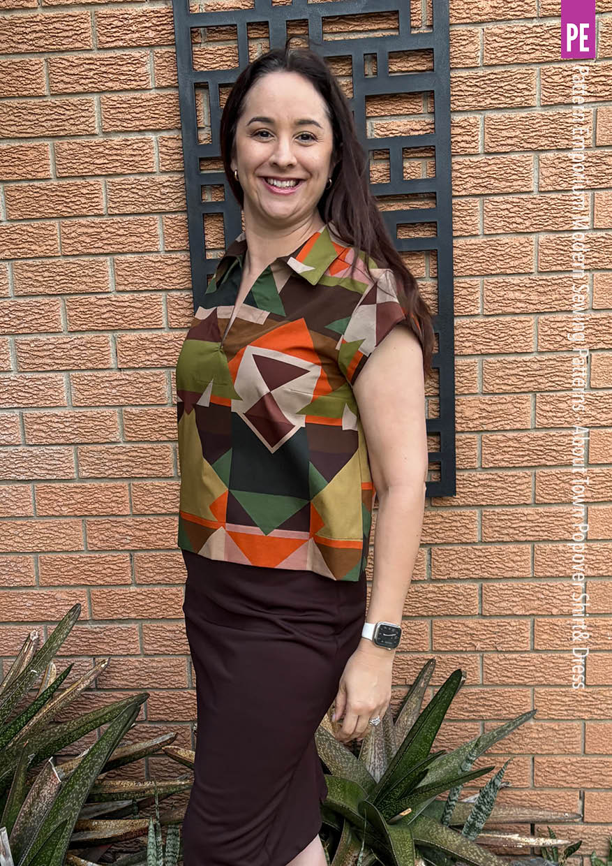 About Town | Popover Shirt & Dress PDF Sewing Pattern