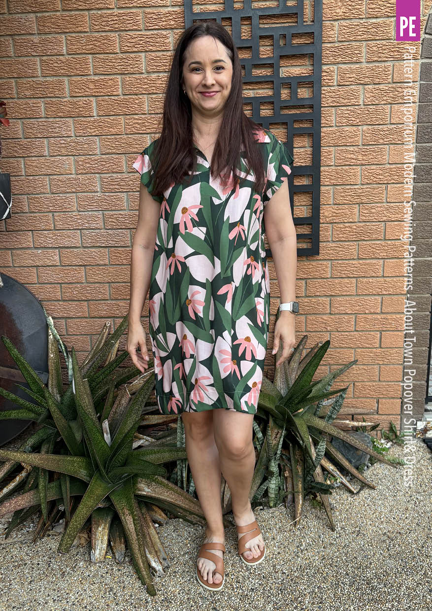 About Town | Popover Shirt & Dress PDF Sewing Pattern