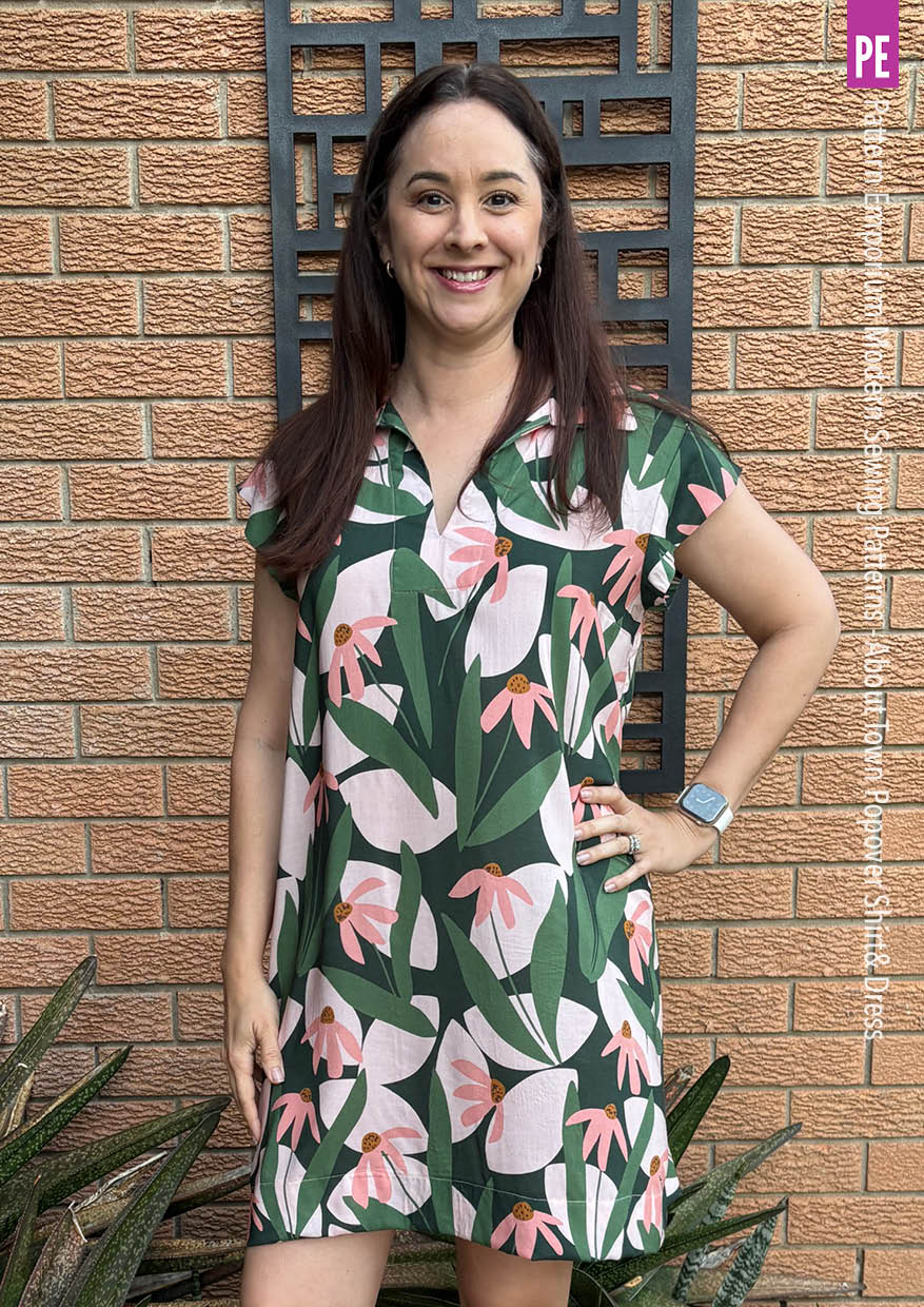 About Town | Popover Shirt & Dress PDF Sewing Pattern