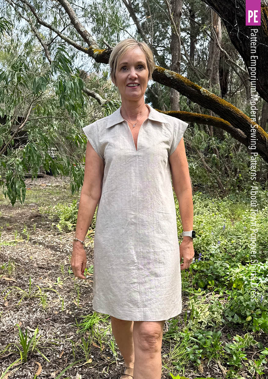 About Town | Popover Shirt & Dress PDF Sewing Pattern