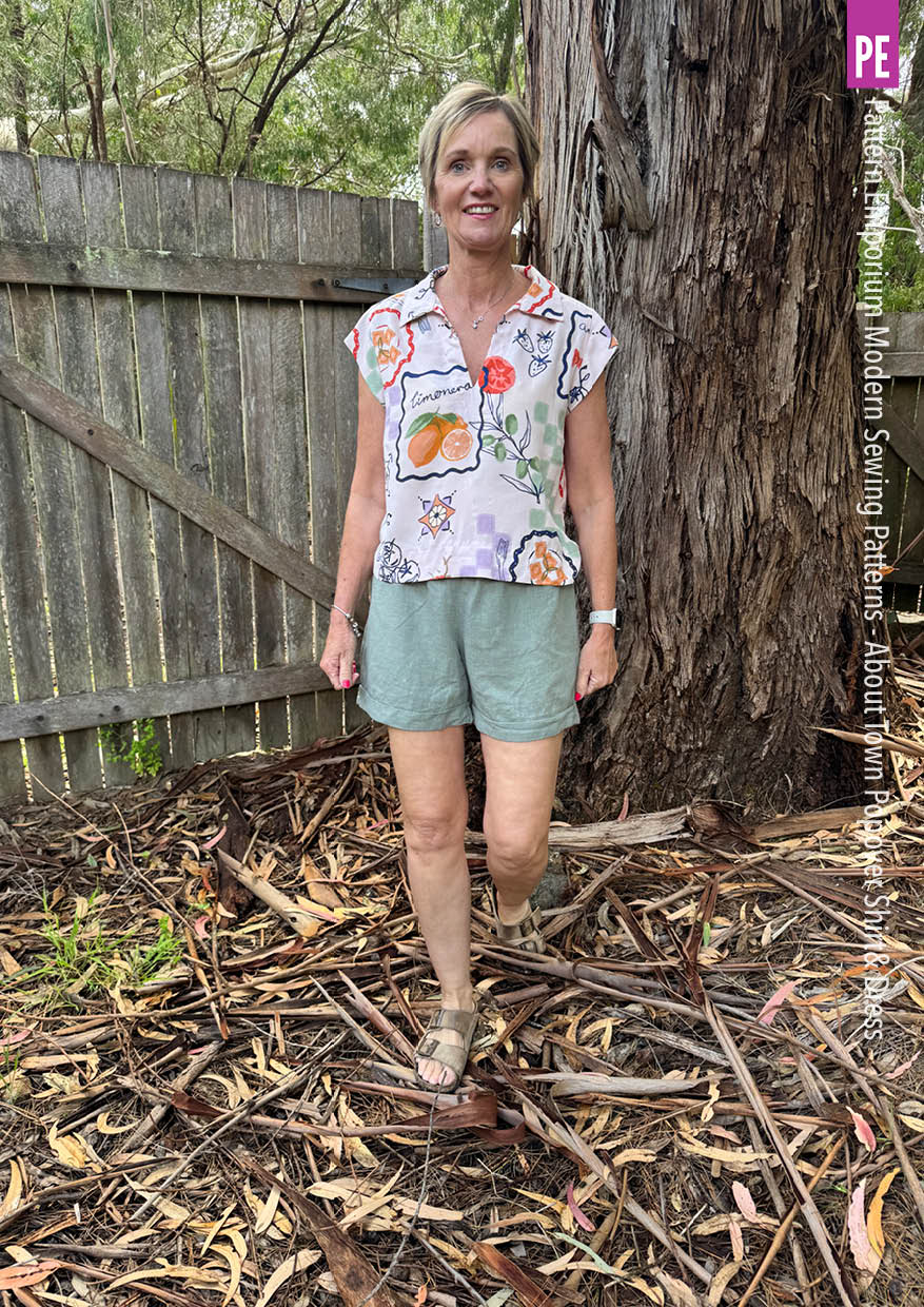 About Town | Popover Shirt & Dress PDF Sewing Pattern