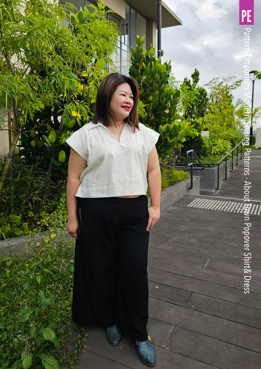 About Town | Popover Shirt & Dress PDF Sewing Pattern